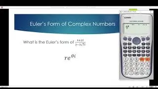 Solve Euler's Form of Complex Numbers with Calculator in 5 Seconds