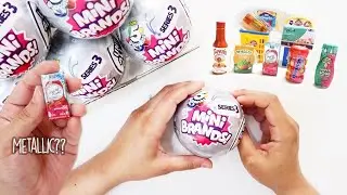 Распаковка Mini Brands Series 3 &mdash; найден металл??!! Распакуйте 10 сюрприз-шариков Zuru вместе со мной &mdash; обзор