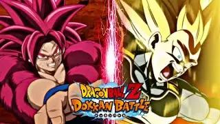 DUPLA QUE DESAFIOU O REI! SHOWCASE 100% LR STR SSJ4 GOKU/100% LR TEQ SSJ3 VEGETA!! - Dokkan Battle 