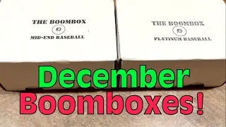 OPENING UP THE $90 AND $140 BOOMBOXES FOR DECEMBER 2021!