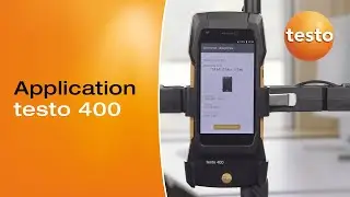 Long-term measurement with the testo 400 and IAQ data logger