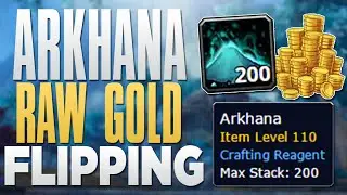 WoW Gold Farming: Legion Raw Gold Arkhana Flipping | Enchanting Gold Guide!