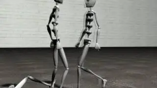 3ds max Chuck Norris fight