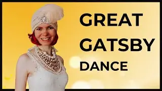 Simple ROARING 20s Dance Routine - How to BURLESQUE for beginners.