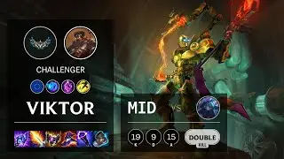 Viktor Mid vs Vex - EUW Challenger Patch 12.2