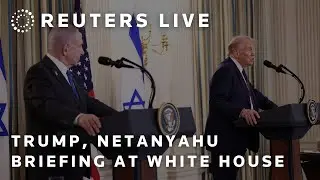 LIVE: Trump, Netanyahu hold White House news conference