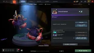 Unusual Hermid Affliction of Vermin Dungeon Doom, Dota 2