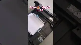paper size tray 📤📤 A5 to A3