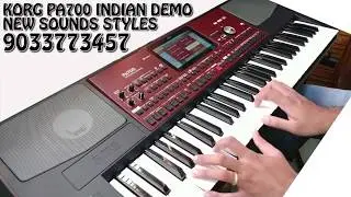 Korg pa700 indepth demo new indian tones