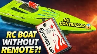 How to Run an RC Boat Without Remote Control 😱 | DIY Smart Boat Experiment 