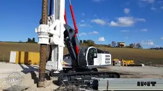 Piling Rig - IMT A215 Bored Pile Method - Test Drive - Machine parameters