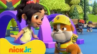 Rubble y su Equipo | &iexcl;El Equipo Construye un Mejor Patio de Juegos! | Nick Jr. en Espa&ntilde;ol