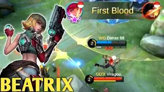 BUILD BEATRIX TERSAKIT 2021 - BUILD TOP 1 GLOBAL - MOBILE LEGENDS INDONESIA