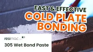 Water Resistant Metal Repair - Resimac 305 Wet Bond Paste