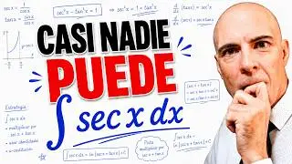 LA INTEGRAL DE LA SECANTE, ∫secxdx