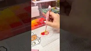 How to Use Transparent Pixie Beads | 3D Apple Bag Pixel Art Magic | DIY MINI FUSE BEAD ART #pixelart