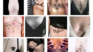 Breast Tattoo | Chest Tattoo Designs for Girls | Tattoo inside chest | Awesome Tattoo for Girls