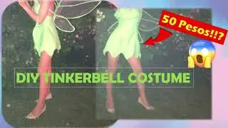 Making Tinkerbell Costume Tutorial | EASY DIY Disney Costume | Making PATTERN | #tinkerbell #disney