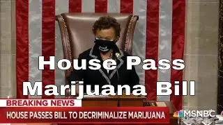 House Pass Marijuana Bill H.R.3884 - MORE Act of 2019