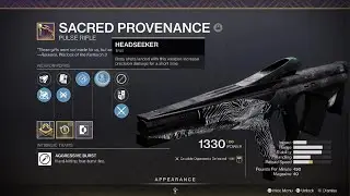 Iron Banner,  Sacred Provenance shredding!