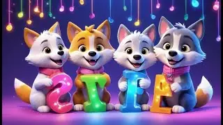 Six Baby Wolves Howl at the Sky + More Nursery Rhymes & Kids Songs