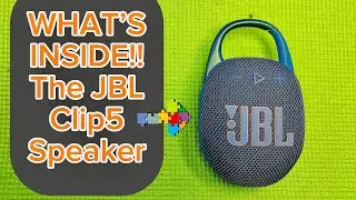 WHAT&rsquo;S INSIDE!! Taking things apart pt2. The JBL Clip5 Bluetooth Speaker. #asmr  #bluetoothspeaker