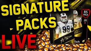 OPENING SIGNATURE PACKS, ELITE PLAYER PACKS, AND GIVING AWAY SNIPING FILTERS! MADDEN MOBILE 20