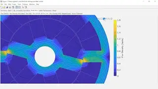 Finite element analysis of a switched reluctance motor using EMDLAB