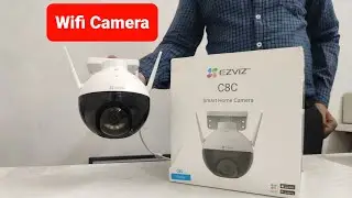 EZVIZ C8C WIFI CAMERA .. COMPLETE REVIEW AND INSTALLATION