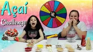 AÇAÍ CHALLENGE na Roleta Misteriosa (Mystery Wheel Of Açaí Challenge) - Ft. Milena Lira
