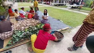 Nikah adat toraja, yoran Mangapan dan Abia Bannerara diTongkonan Kaladun #tapparan