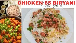 CHICKEN 65 BIRYANI HYDERABADI STYLE😋😋@INDIANS IN FINLAND-AF
