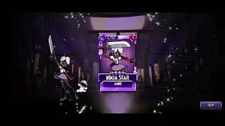 Evolving Ninja Star Annie + Star shine Annie (Skullgirls Mobile Character Evolution)