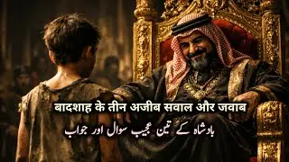 Badsha ke 3 azeeb sawal aur jawab | Islamic moral story #storytelling #badshah #islamicstories 