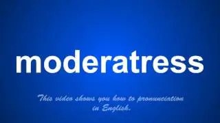 the correct pronunciation of modificable in English.