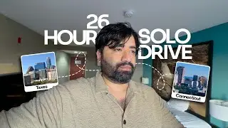 I Drove 26 Hours from Texas to Connecticut | Solo Road Trip