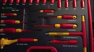 Set Kunci Elektro Kelistrikan Terinsulasi ( INSULATED ELECTRICAL TOOLS SET ) @39 pcs TEKIRO