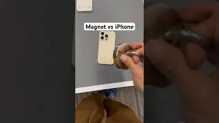 Was macht ein Magnet mit einem iPhone 😱