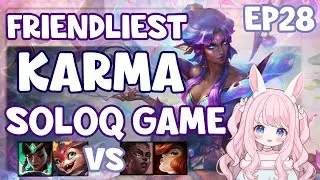 Friendliest Karma Support & Smolder vs Mel and Miss Fortune League of Legends Soloq (Emerald)