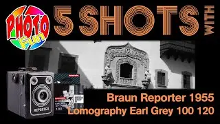 5 Shots With Braun Reporter 1955 Lomography Earl Grey 100 120