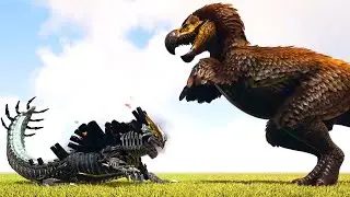 PRIMAL TEK MAGMASAUR vs. EXP. GIGA and DODOREX | ARK Dino Battle 🦎
