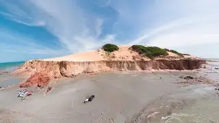Um Drone em Ponta Grossa, Icapui, Ceara
