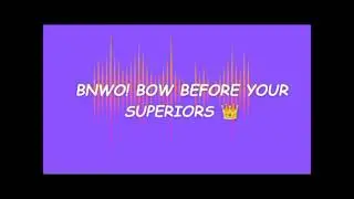 BNWO. FEMDOMME. BOW TO YOUR SUPERIORS 👑