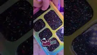GLOW Tray! #siliconemold #unmolding #resin #resinart #customtray #smallbusiness #stickershop