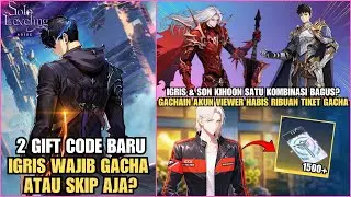 2 Gift Code & Full Konten GachaIgris, Son Kihoon  Akun Viewers - Solo Leveling Arise
