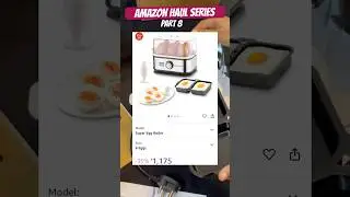 Amazon Haul Part 8 | Kent Super Egg Boiler 🥚🔥 | Unboxing & Review #eggboiler #amazonfinds #kent