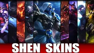 SHEN SKINS 2022 | All Shen Skins Including PsyOps Shen