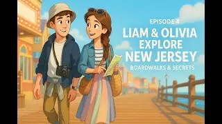 Exploring New Jersey&rsquo;s Secrets: Boardwalks, Ghosts & Freedom | Liam & Olivia EP4