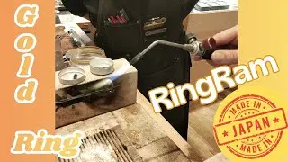 Make a gold ring with me - RingRam Harajuku Japan 🇯🇵