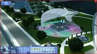 Sims 3 Into the Future - Oasis Landing- 337 Proclivity Promenade - Sam's Synth'd Staples (Cafeteria)
